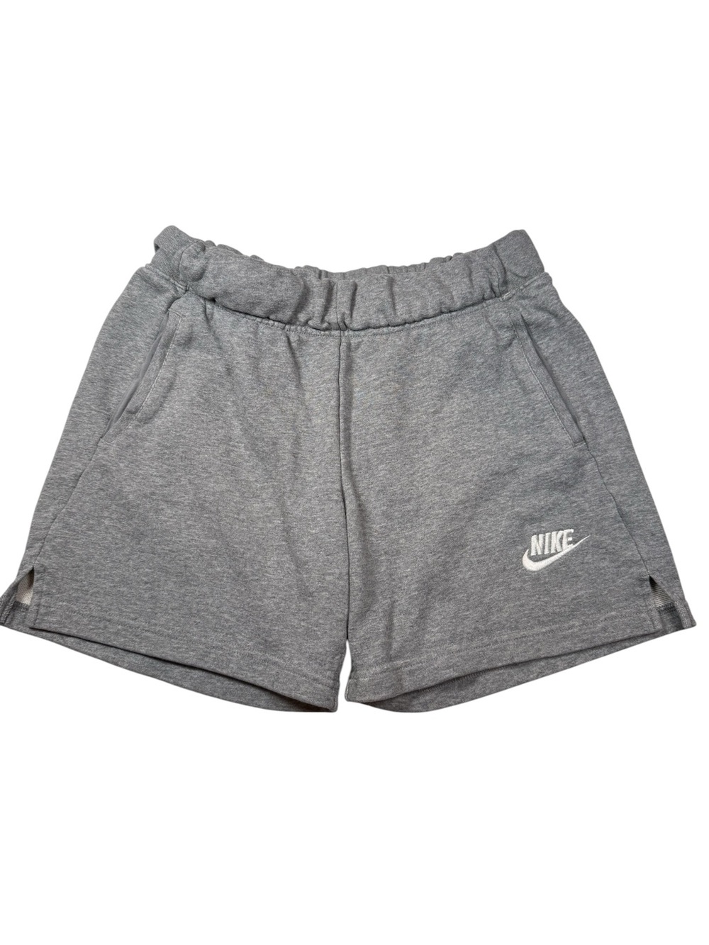 Nike Youth XL Gray Sweat Shorts Fleece Lounge